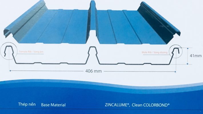 TÔN CLIPLOCK 406