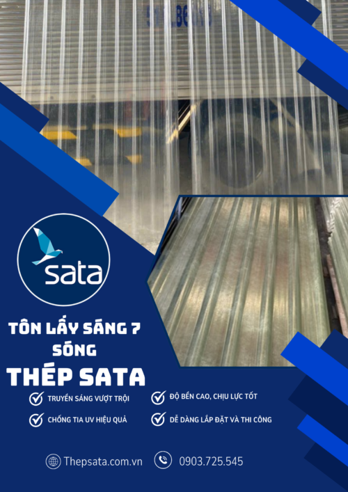 tôn lấy sáng 7 sóng