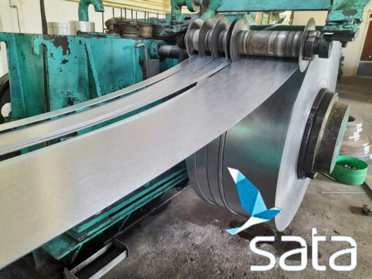Sản xuất tôn mạ kẽm 1.15 mm tại xưởng