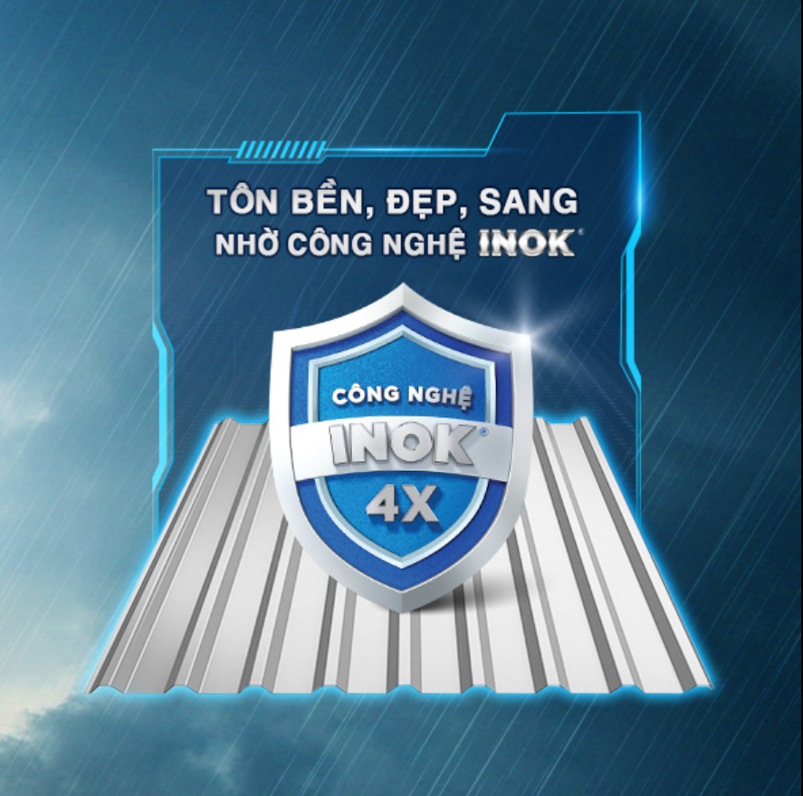Công nghệ INOK bền bỉ của tôn ZACS