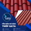 tôn màu đỏ đậm
