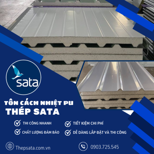 TÔN CÁCH NHIỆT PU