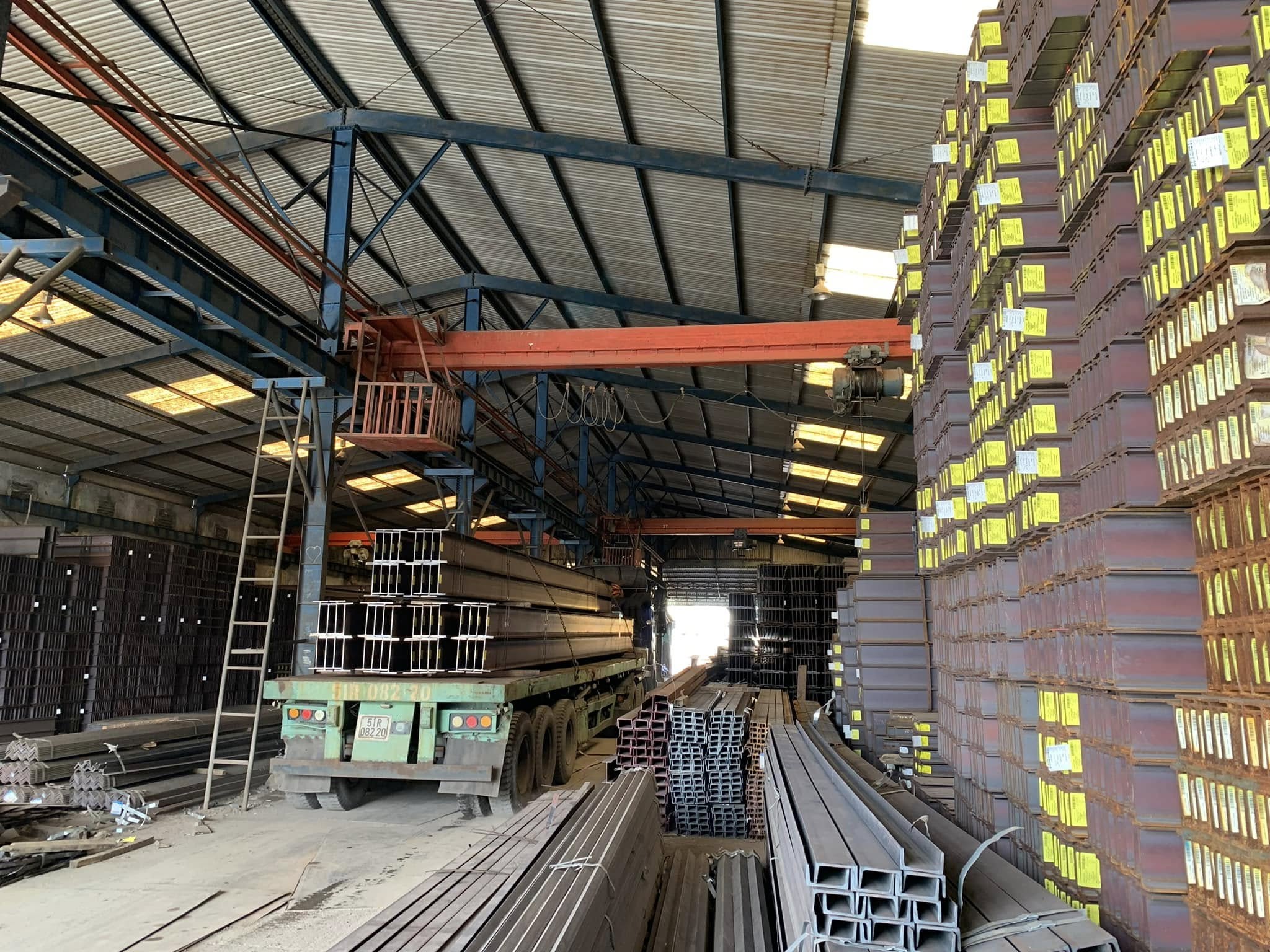 Bảng tra trọng lượng thép hình I&H