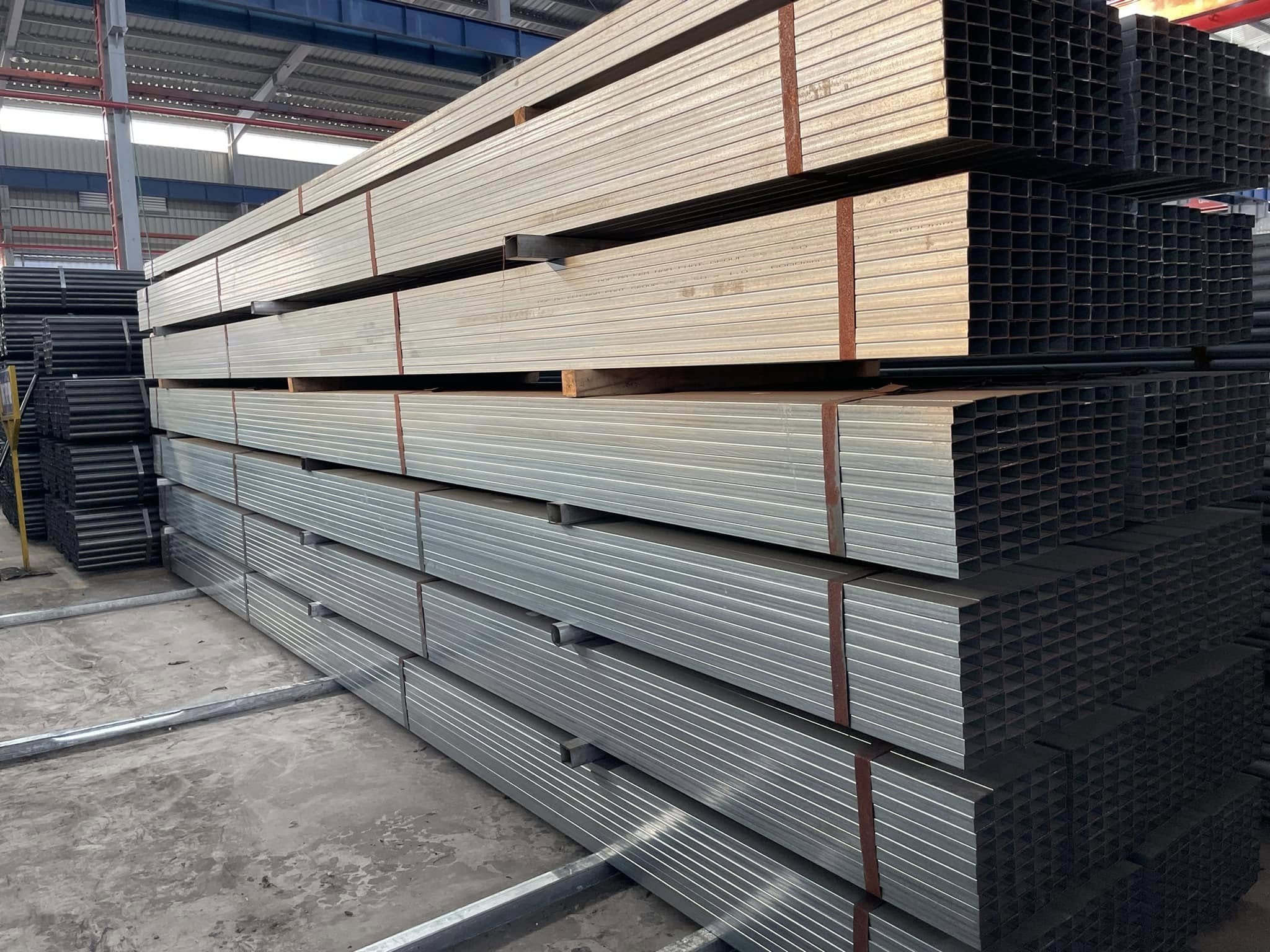 Sắt hộp 20x20 mạ kẽm
