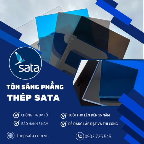tôn sáng phẳng