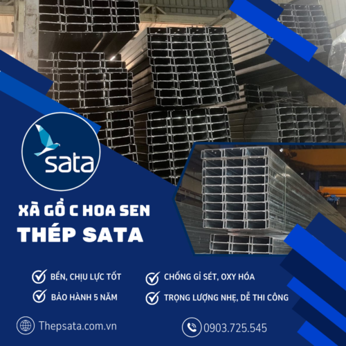 Xà Gồ C Hoa Sen