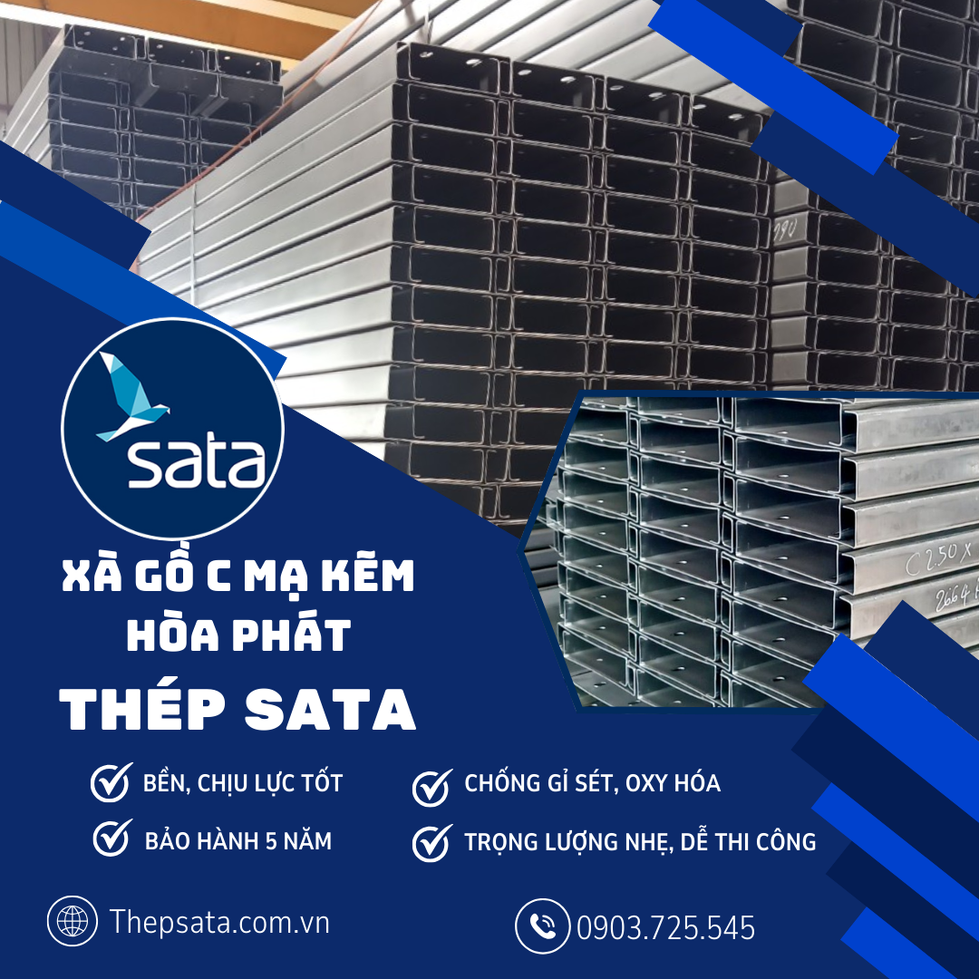 xà gồ mạ kẽm hòa phát xà gồ mạ kẽm hòa phát
