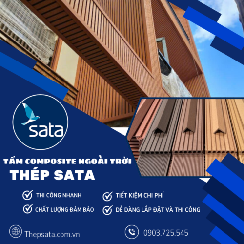 Tấm Composite Ngoài Trời