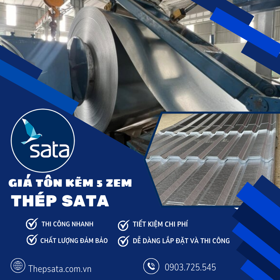 giá tôn kẽm 5 zem giá tôn kẽm 5 zem