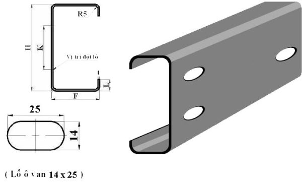 Bảng tra trên giúp bạn dễ dàng lựa chọn xà gồ C100, C150, C200 phù hợp với công trình