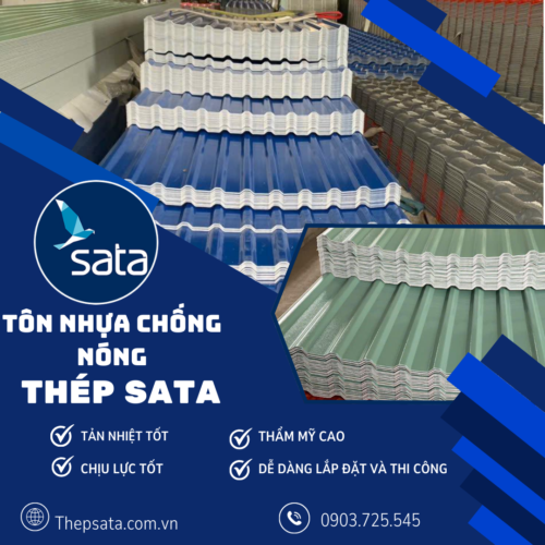 Tôn nhựa chống nóng
