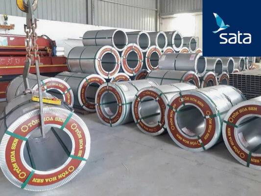 chọn mua tại các đại lý phân phối chính hãng của Tập đoàn Hoa Sen, có bảng hiệu rõ ràng, hóa đơn đầy đủ.