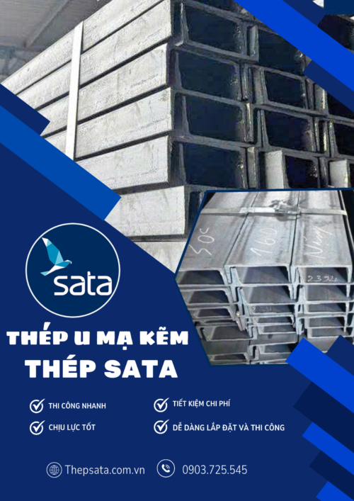Thép U Mạ Kẽm