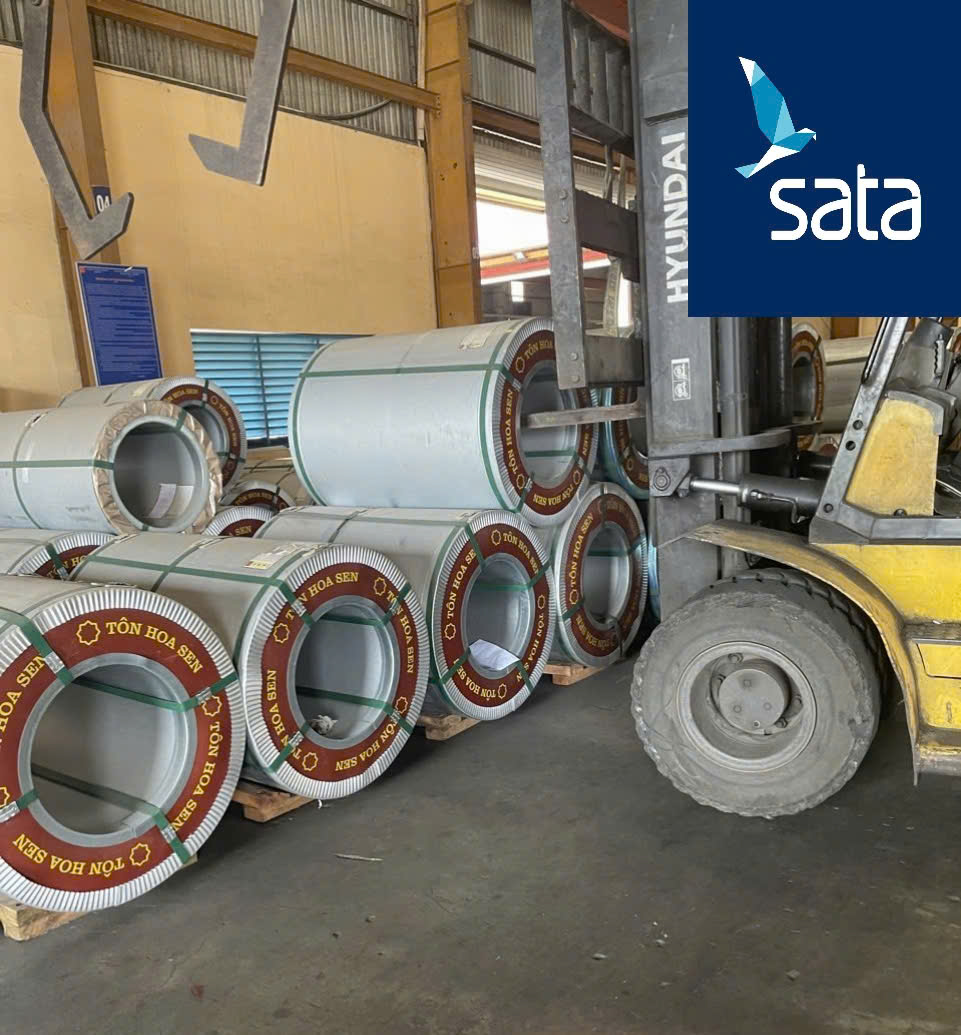 Sắt Thép SATA cung cấp báo giá tôn Hoa Sen tại nhà máy