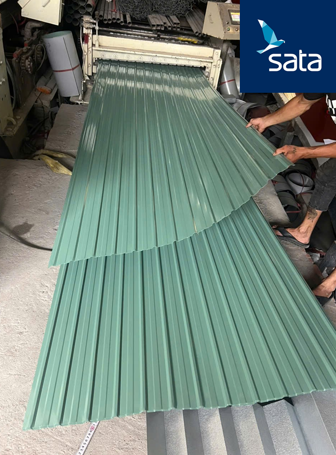 Tôn la phông Đông Á áp dụng những tiêu chuẩn cán nào?