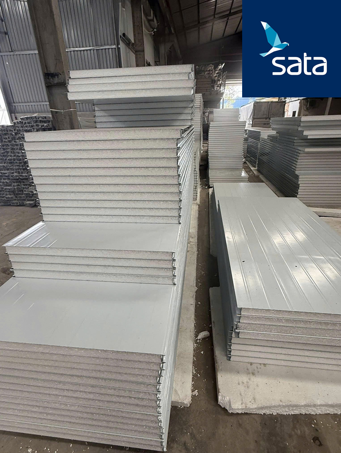 Tấm Panel Cách Nhiệt 100mm Tấm Panel Cách Nhiệt 100mm