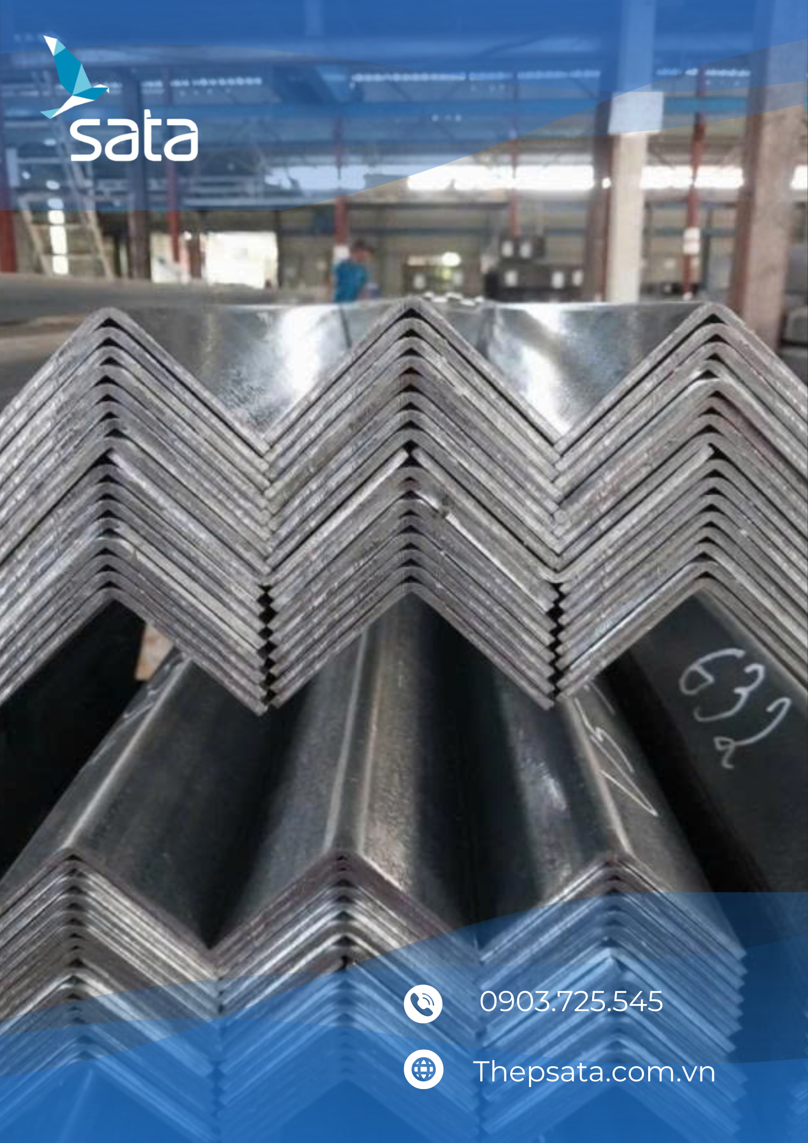 Thép V mạ kẽm hồng kí Thép V mạ kẽm hồng kí