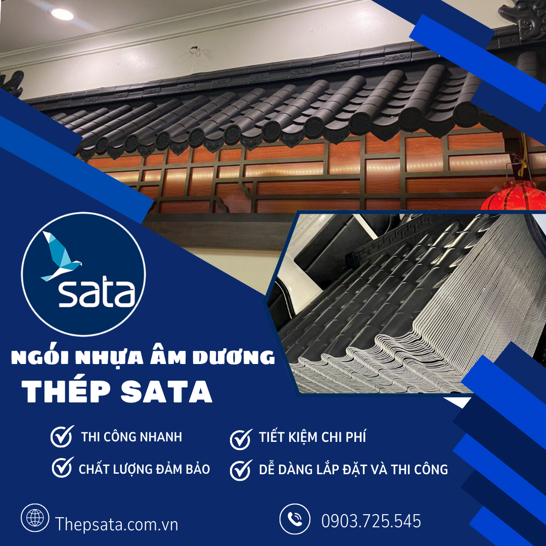 ngói nhựa âm dương ngói nhựa âm dương