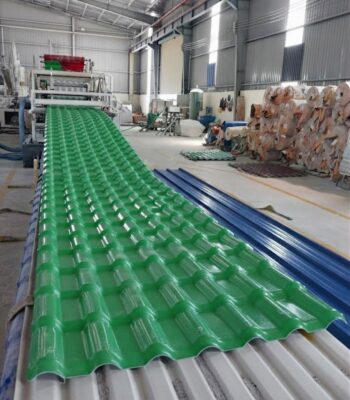 Quy Trình Công Nghệ Sản Xuất Tôn Ngói Nhựa Khởi Thành Tiêu Chuẩn Nhà Máy